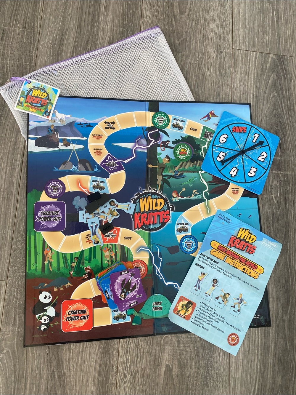 Wild Kratts Board Game